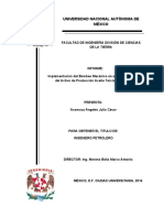 Implementación Del Bombeo Mecanico en El Campo Humapa Del Activo de Producción Aceite Terciario Del Golfo