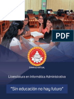 "Sin Educación No Hay Futuro": Licenciatura en Informática Administrativa