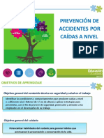 Prevención de caídas a nivel