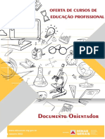 Oferta de cursos de Educação Profissional