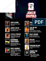 CARDÁPIO JOKER DRINKS - Sem Gin