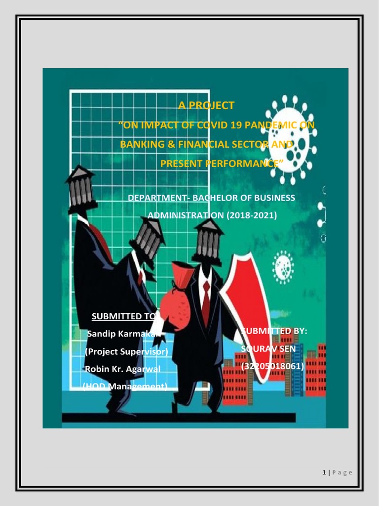 COVID-19's Impact on Banking Sector | PDF | Banks | Money