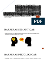 Barreras de La Comunicación.