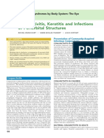 Conjunctivitis, Keratitis and Infections of Periorbital Structures