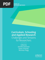 Donovan Et Al (2020) Curriculum, Schooling and Applied Research