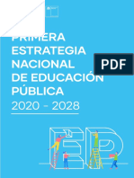 Mineduc (2020) Estrategia Nacional de Educación Pública 2020-2028