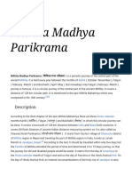 Mithila Madhya Parikrama - Wikipedia