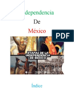 Etapas de La Independencia de México