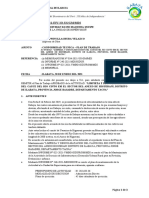 Informe #016 Conformidad Tecnica Plan de Trabajo Cauce Rio Cinto