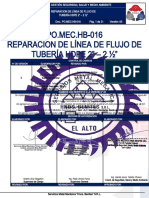 PO - MEC.HB-016 Reparacion de Lineas de Flujo HDPE Version 1