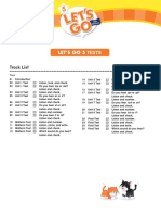 LG5e LG5 Tests Tracklist