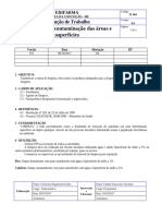 Pop - Limpeza e Descontaminacao Das Areas e Superficies