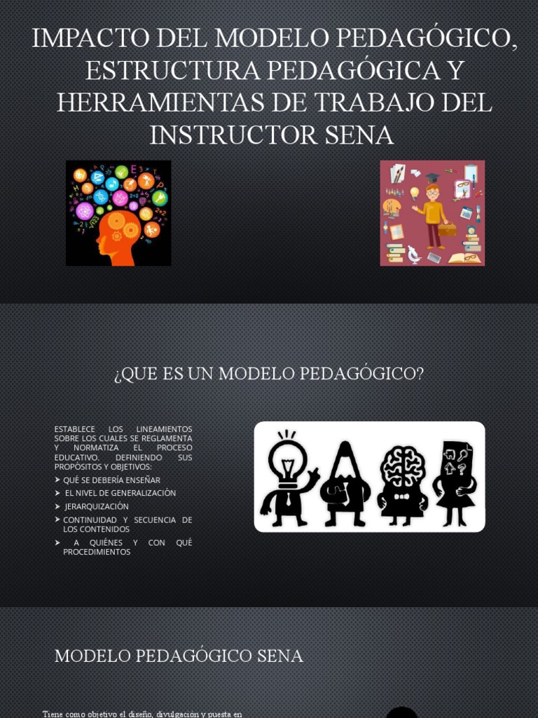 Impacto Del Modelo Pedagógico, Estructura Pedagógica y | PDF ...