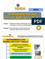 Prest. Sost - Con Pernos Split Set y Malla 2013-Marañon
