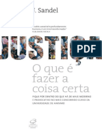 Justiça o Que É Fazer A Coisa Certa