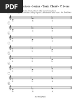 Choir Music Reading Cheat Sheet | PDF | Clef | Notation