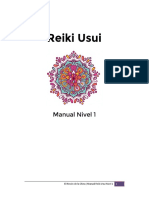 Manual Reiki Usui