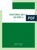 Historia de La Quimica