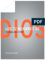 Los 72 Nombres de Dios - Yehuda Berg