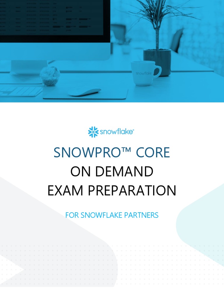 SnowPro Core Exam Preparation PDF Cloud Computing Databases