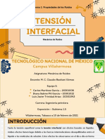 Tension Interfacial