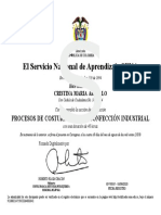 Proceso de Costura