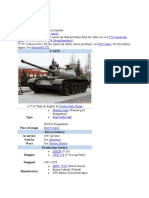 Jump To Navigation Jump To Search T54 (American Tank) T54 (Disambiguation) M50 Ontos Honeywell T55