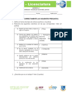 Examen de Química