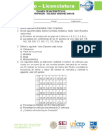 Examen de Matemáticas 6