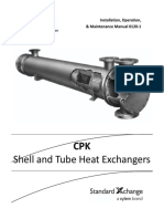 Shell and Tube Heat Exchangers: Installation, Operation, & Maintenance Manual 0120 1