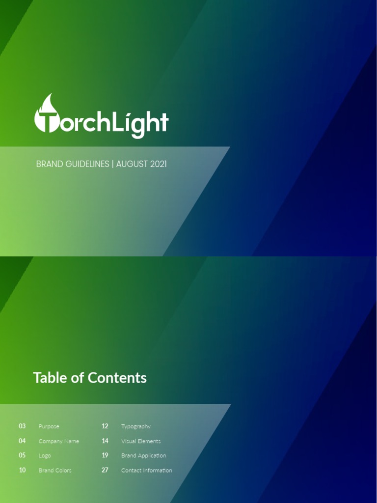 TorchLight Logo Usage Guidelines | PDF | Typography | Logos