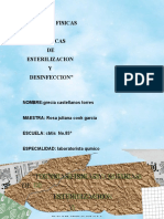 Tecnicas Fisicas y Quimicas de Esterilizacion y Desinfeccion PDF