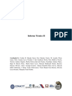 Proconacyt-312613 - Informe Técnico II