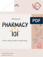Makalah Business Plan - Pharmacy 101 Flashcard