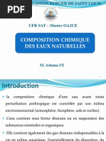 Composition de l'eau de mer et ses éléments | PDF | Eau de mer | Ion