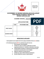 Bdgs Application Form 2022-2023