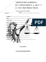 Carta finiquito despido trabajador 13 años