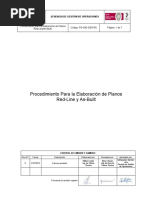 Procedimiento Planos Red Line y As Built | PDF | Color | Seguridad y ...