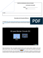 Exercícios Aula Multimetro