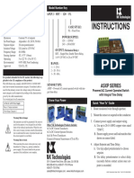 NK Technologies ASXP Instructions Sheet - 394100001 Rev 6