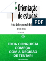 Orientação de Estudos - Responsabilidade - Aula 2