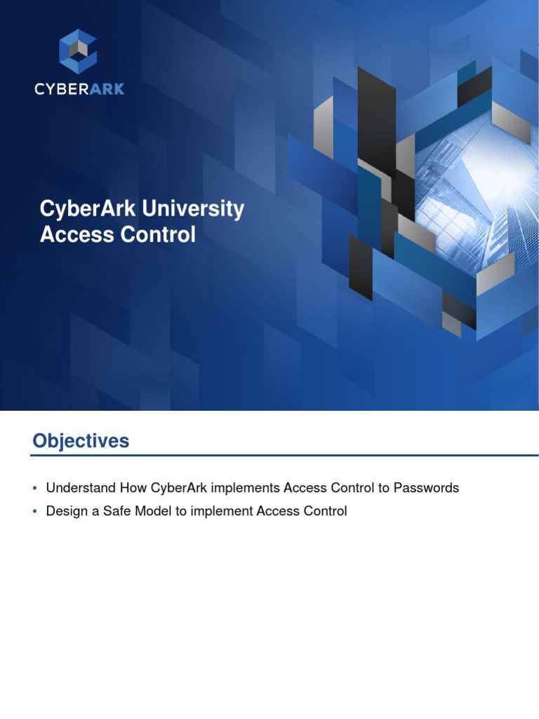 09 PAS Fundamentals Access Control | PDF | Password | Databases