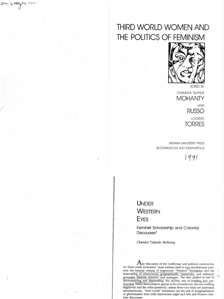 Chandra Talpade Mohanty, Ann Ruso, Lourdes Torres - Third World Women and The Politics of ...