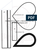 Moldes para Realizar Cajita Corazon Descarga Gratuita en PDF 8cm