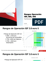 Rangos Operación - Euro 5 Motores CUMMINS