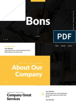 Black - Yellow Template - 8 SLIDES