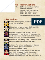 Five Tribes Player Aide