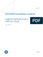GEH-6795-EX2100e Excitation Control Engineering Work Station HMI User Guide
