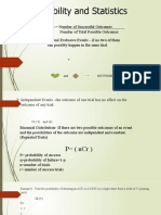 PROBABILITY AND STATISTICS