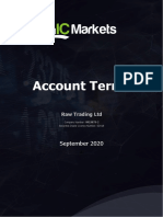 IC Markets Terms & Condition FSA